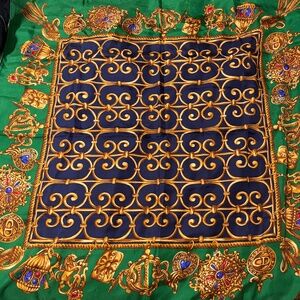 Christian Dior Scarf Green 34”